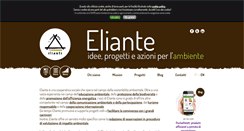 Desktop Screenshot of eliante.it