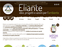 Tablet Screenshot of eliante.it